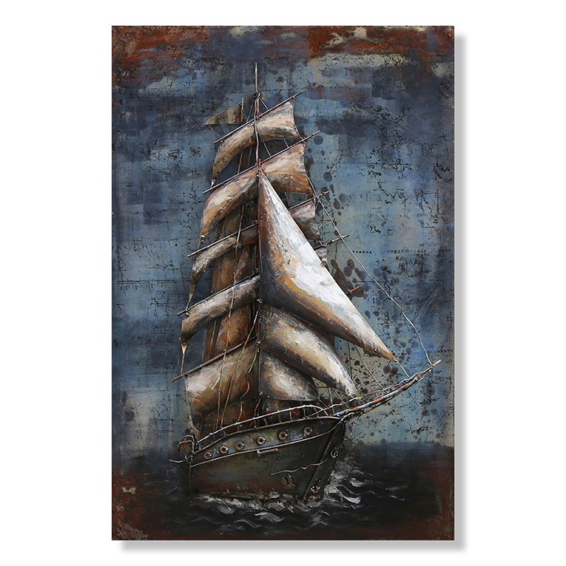 Et bilde med en stor skonnert.