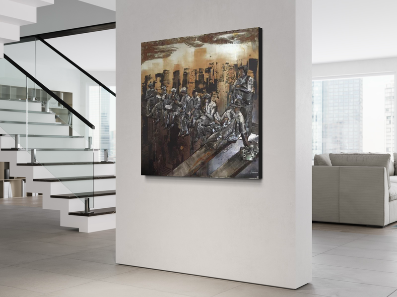 En tavla med New York motiv