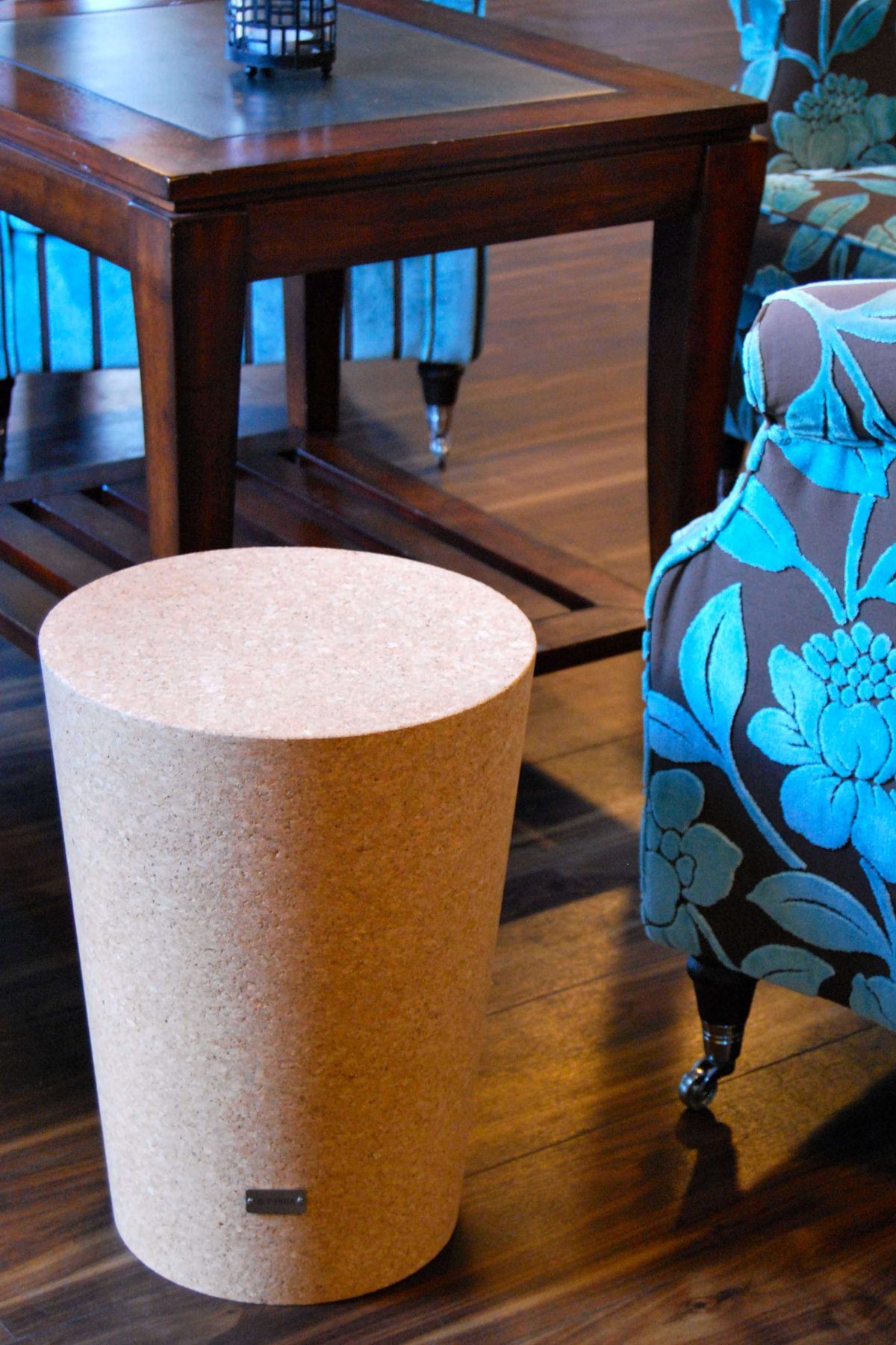 En vinkort stor som en pall