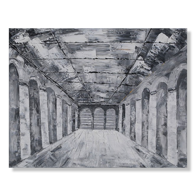 Et billede i grå nuancer