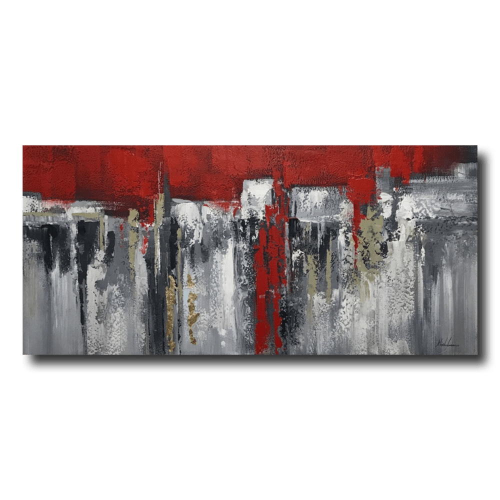 En abstrakt målning