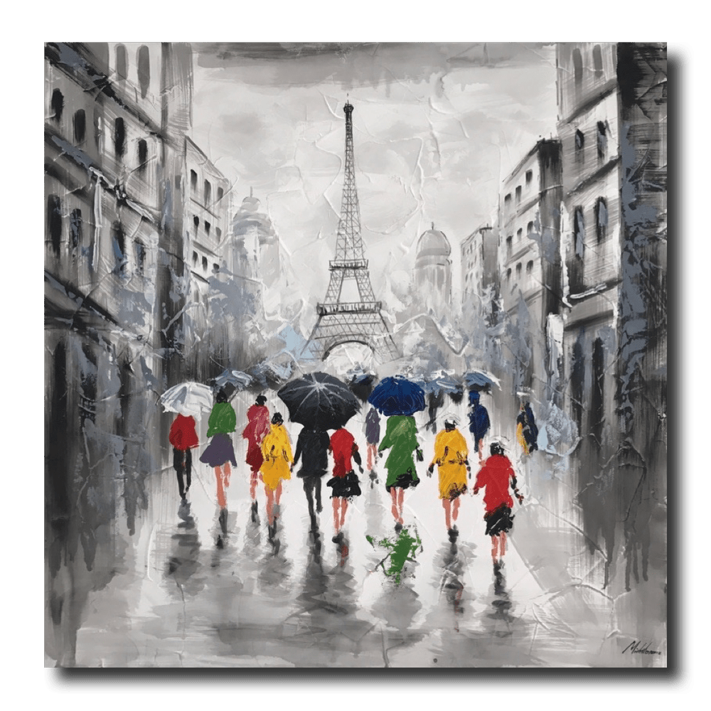 En tavla med eiffeltornet