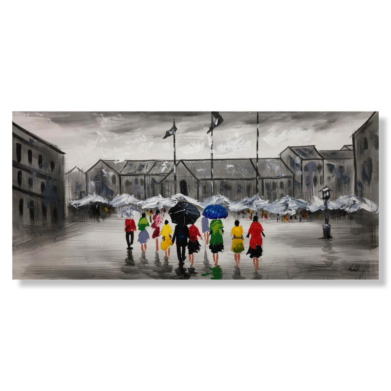 Maalaus Malmön kanssa