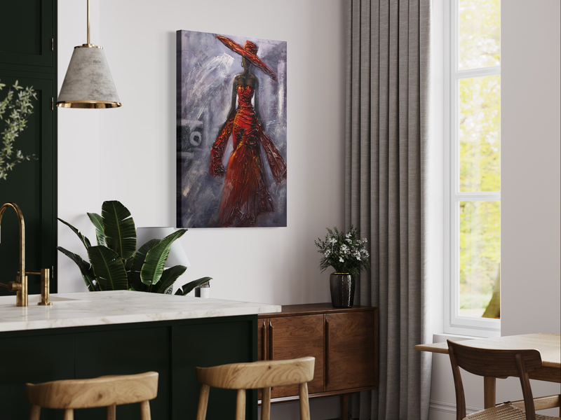 Et bilde av en kvinne