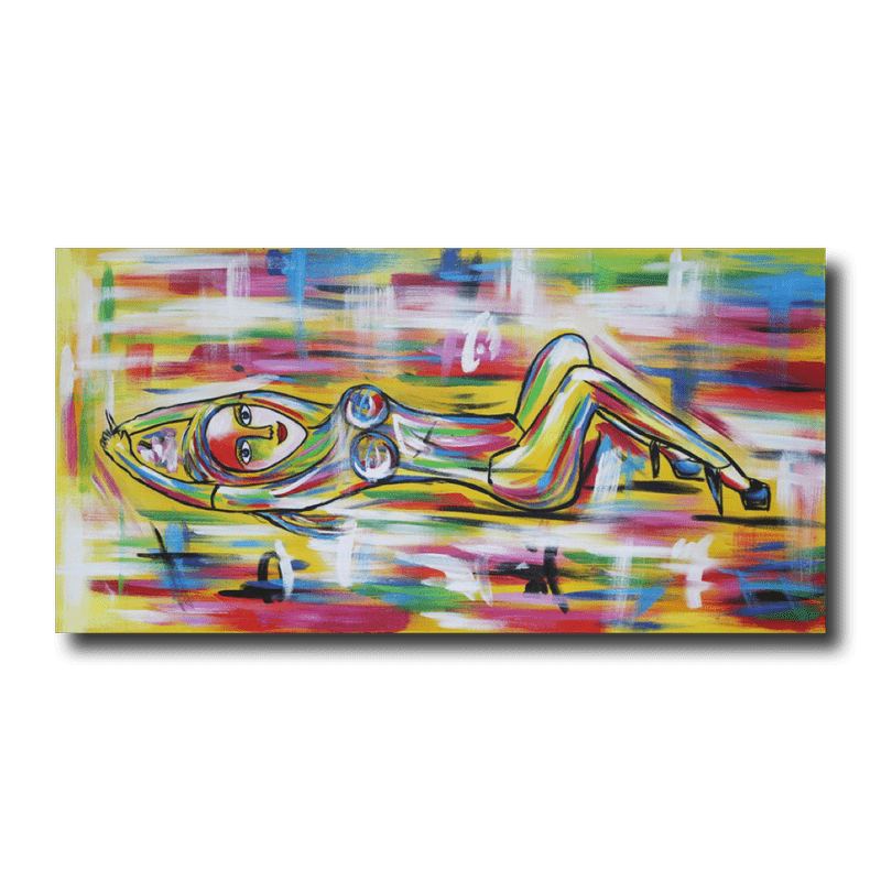 Et maleri af en kvinde