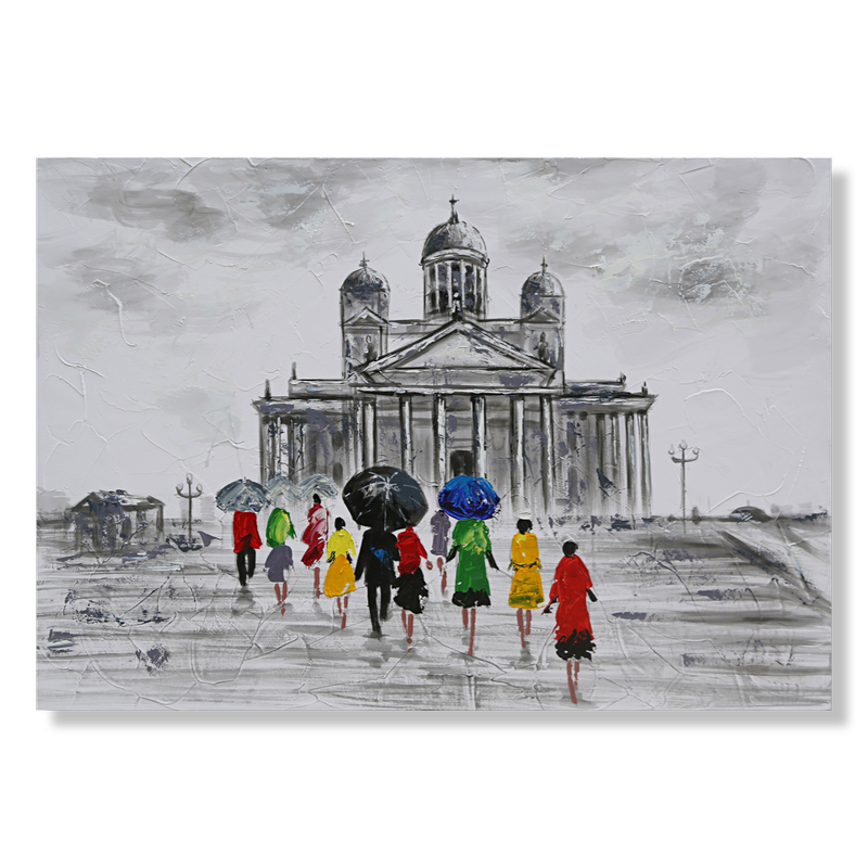 Et maleri af Helsinki