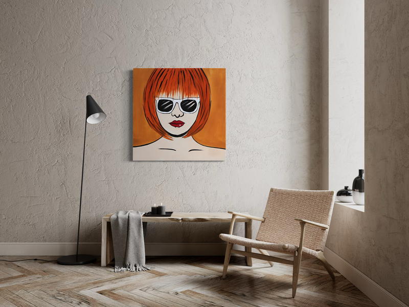 Obraz w stylu pop-art