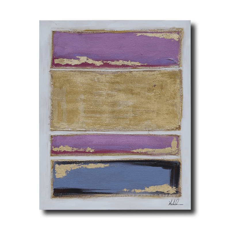 Een abstract schilderij