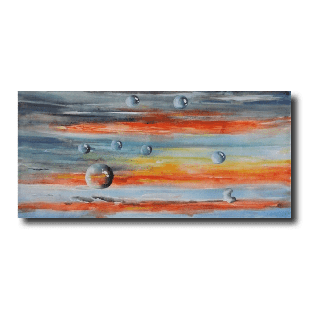 En abstrakt målning