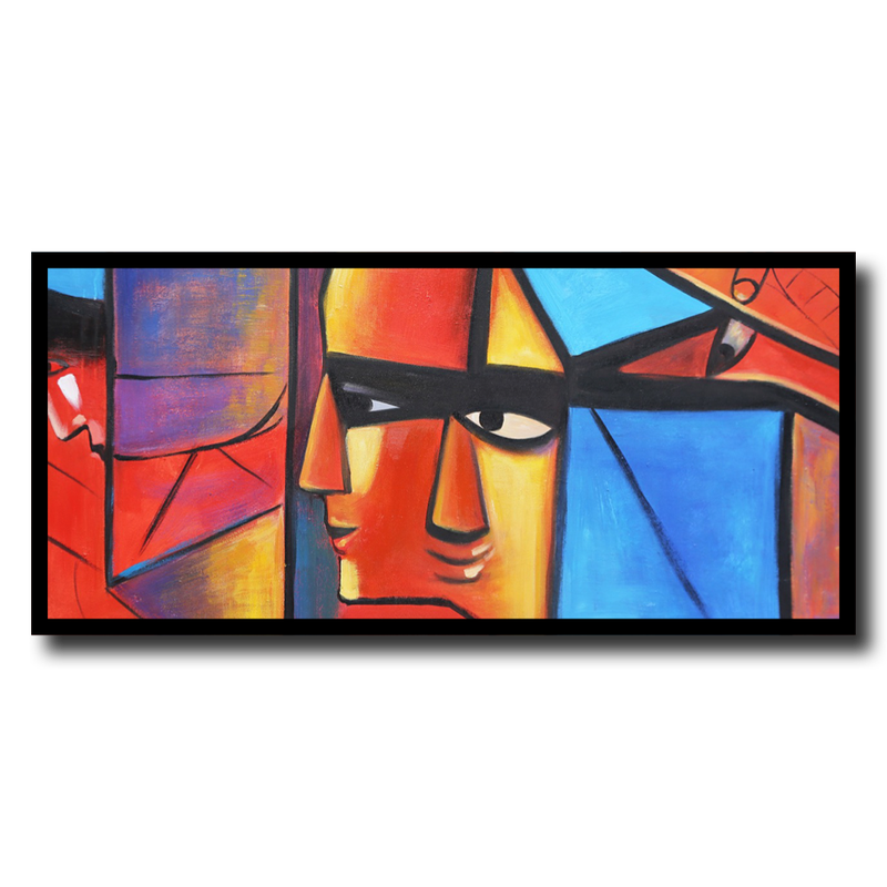 En tavla med ansikten