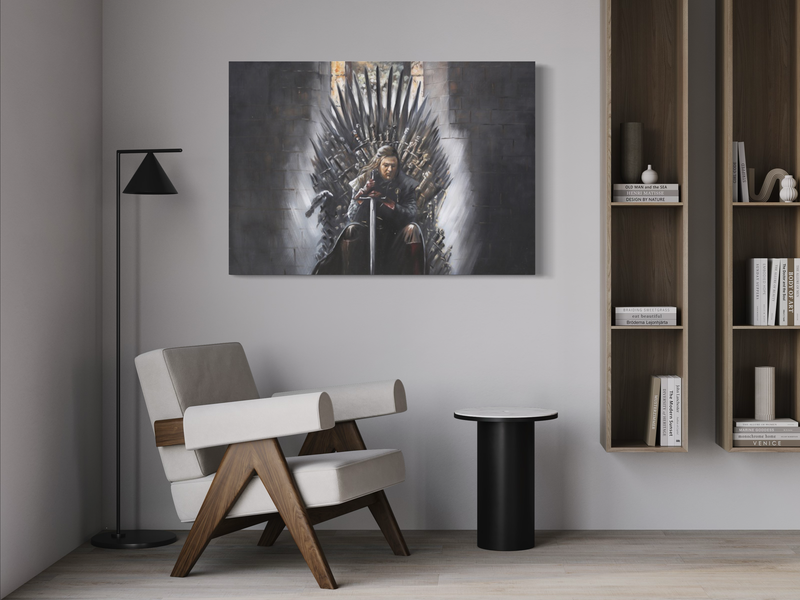 A painting with Game of Thrones