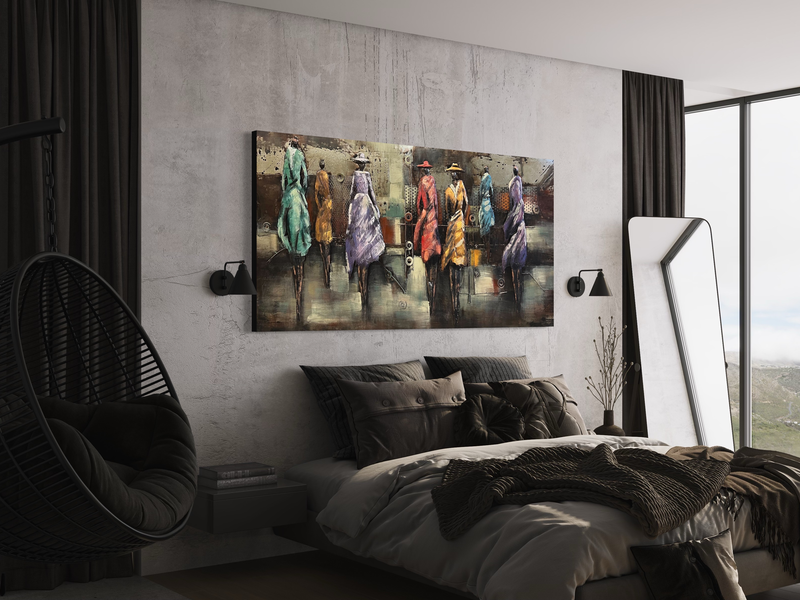 Dzieło sztuki z pokazem mody