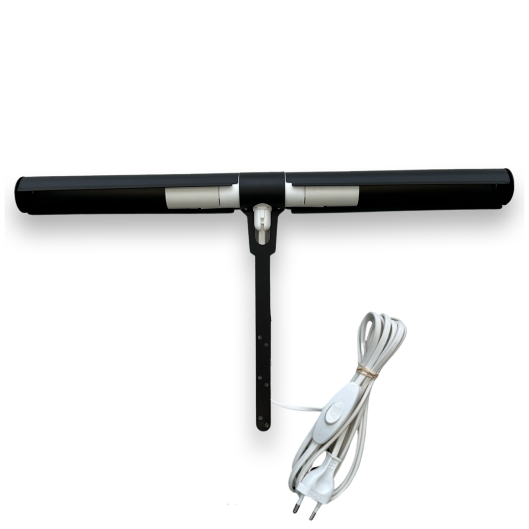 Bildebelysning - Classic, dobbel i sort