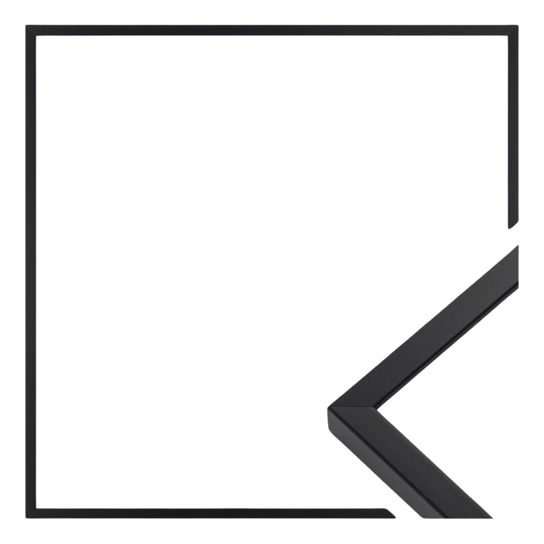 Svart ram till posters